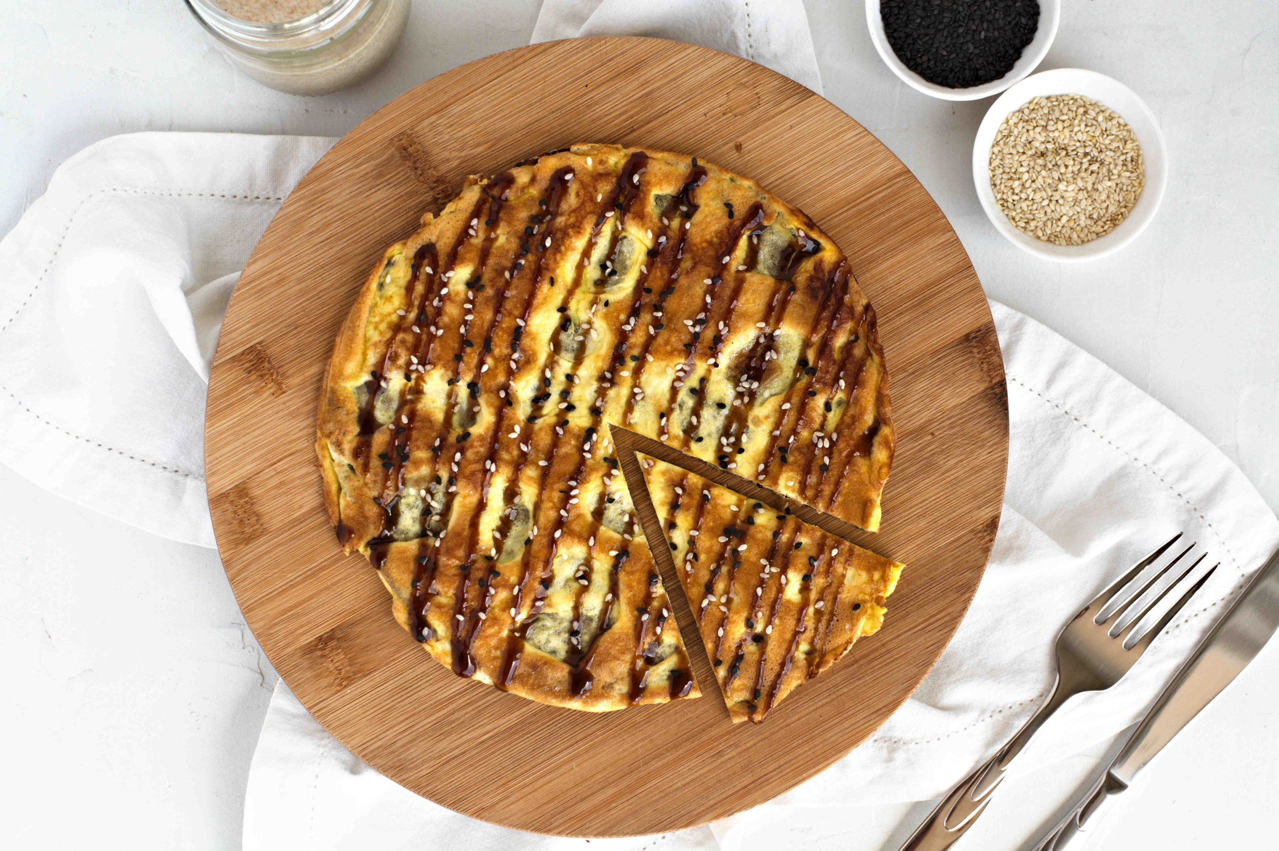 Sourdough Discard & Egg Pancake